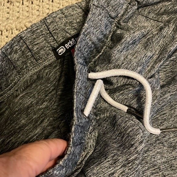 NWT ECKO UNLTD. HEATHER GRAY JOGGER PANTS MEN’S SZ M, 3 pockets, elastic waist. - Picture 8 of 16